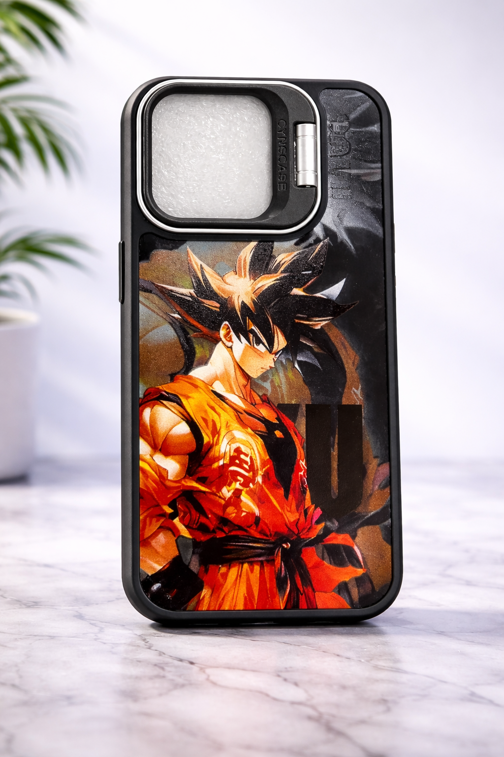 Anime Goku Printed Camera Protection Phone Case