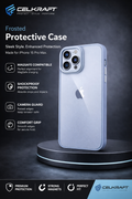 Cellkraft Frosted Protective Case – Sky Blue Edition
