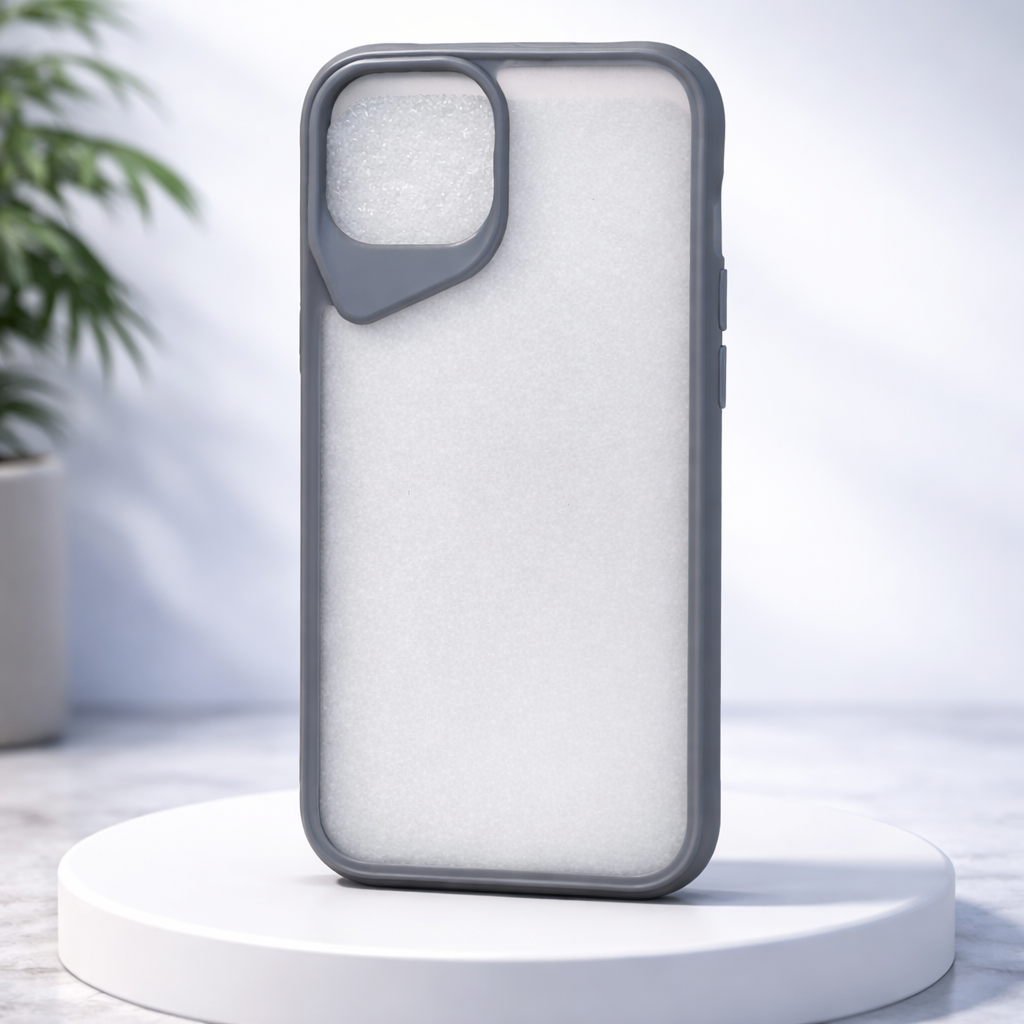 Frosted Transparent Shockproof Phone Case