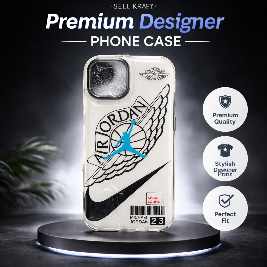 Premium Designer Air Jordan Style Phone Case