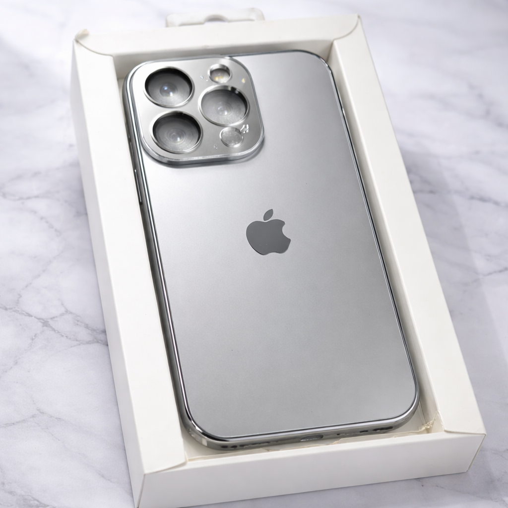premium Silver phone case