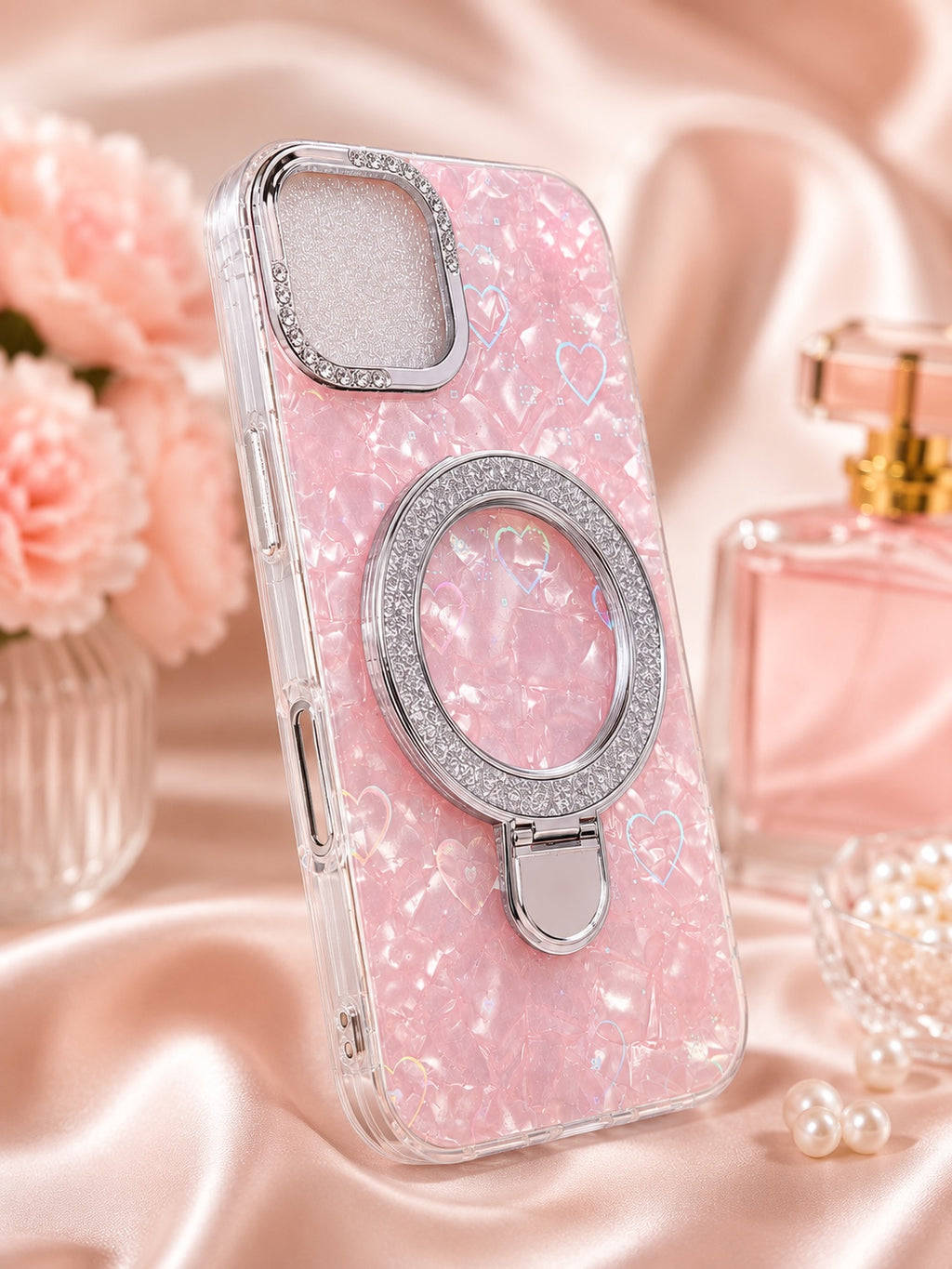 IPhone 13 CellKraft Dimond Ring Cover