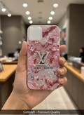 iPhone 11- CellKraft Luxe Rhinestone Monogram Elegant iPhone Case