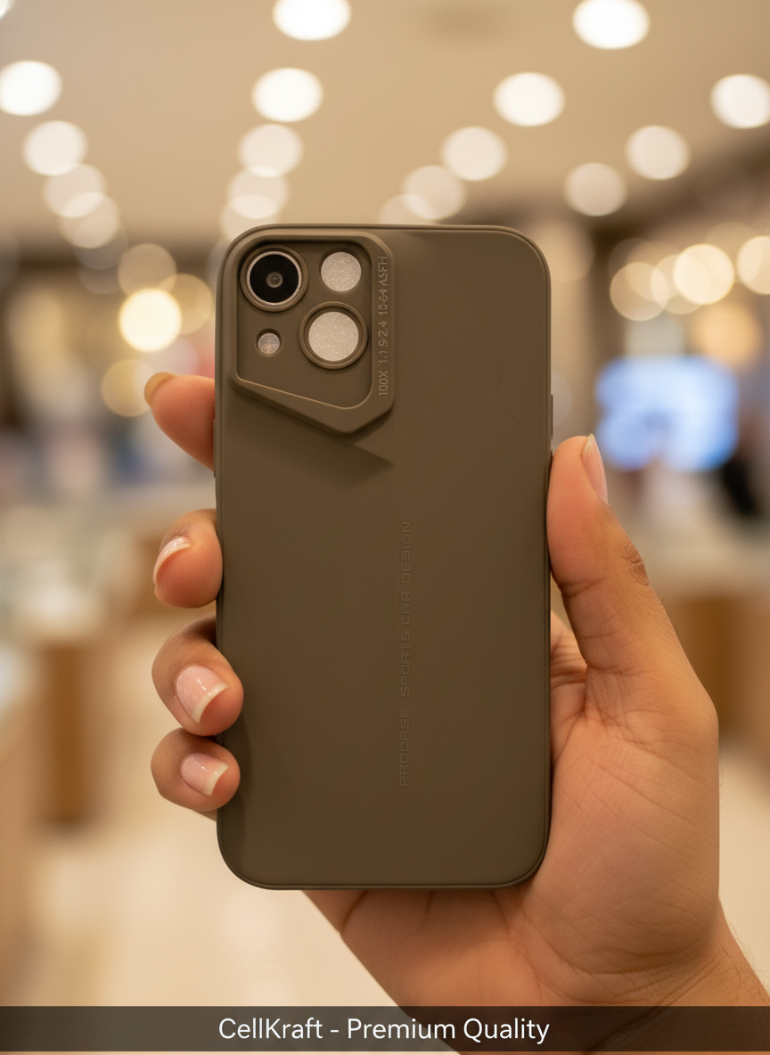 iPhone 13- CellKraft Tactical Camera Shield iPhone Case