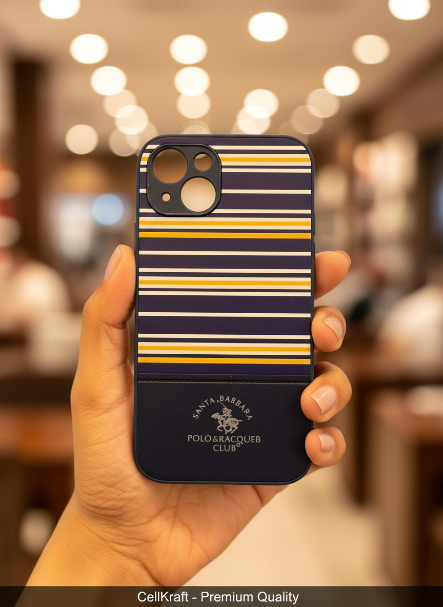iPhone 14 - Cellkraft Polo Stripped Case