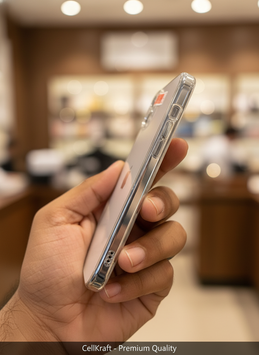 iPhone 11- CellKraft Crystal Clear iPhone Drop Protection Case