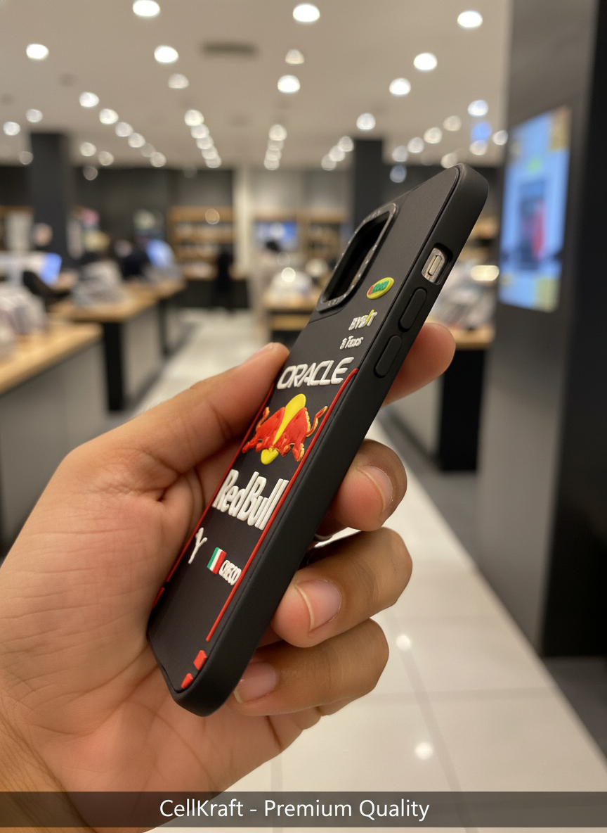 iPhone 12- CellKraft Red Bull F1 Checo Pérez Protective Case