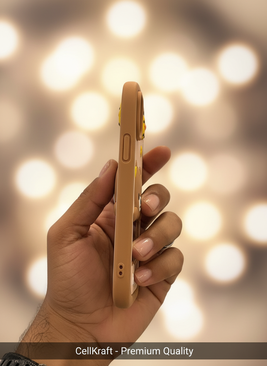 iPhone 11 CellKraft Happy Bear Mirror Case