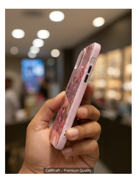 iPhone 12- Cellkraft Flower Print Case
