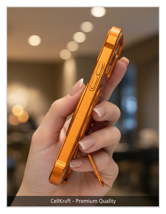 iPhone 17 Pro- CellKraft Metal Ring Case