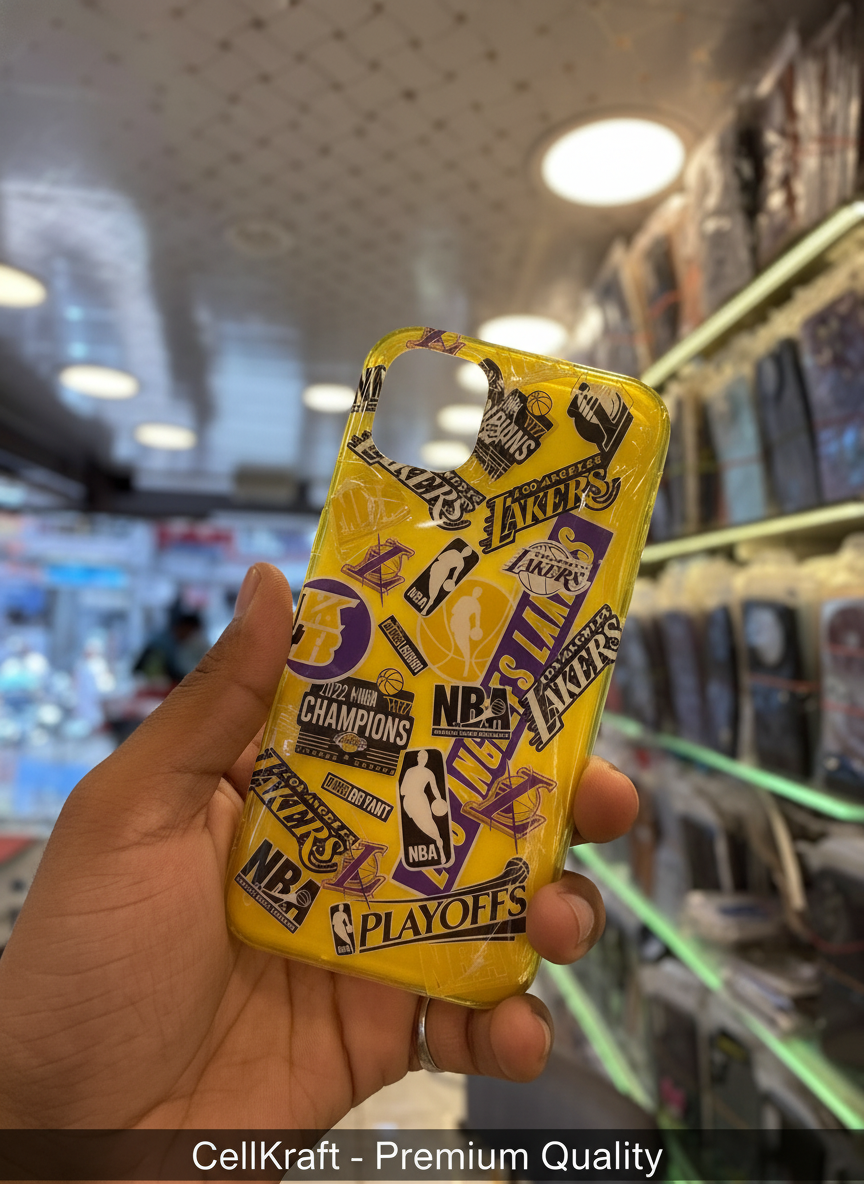 iPhone 11- CellKraft Lakers NBA Champions Fan iPhone Case