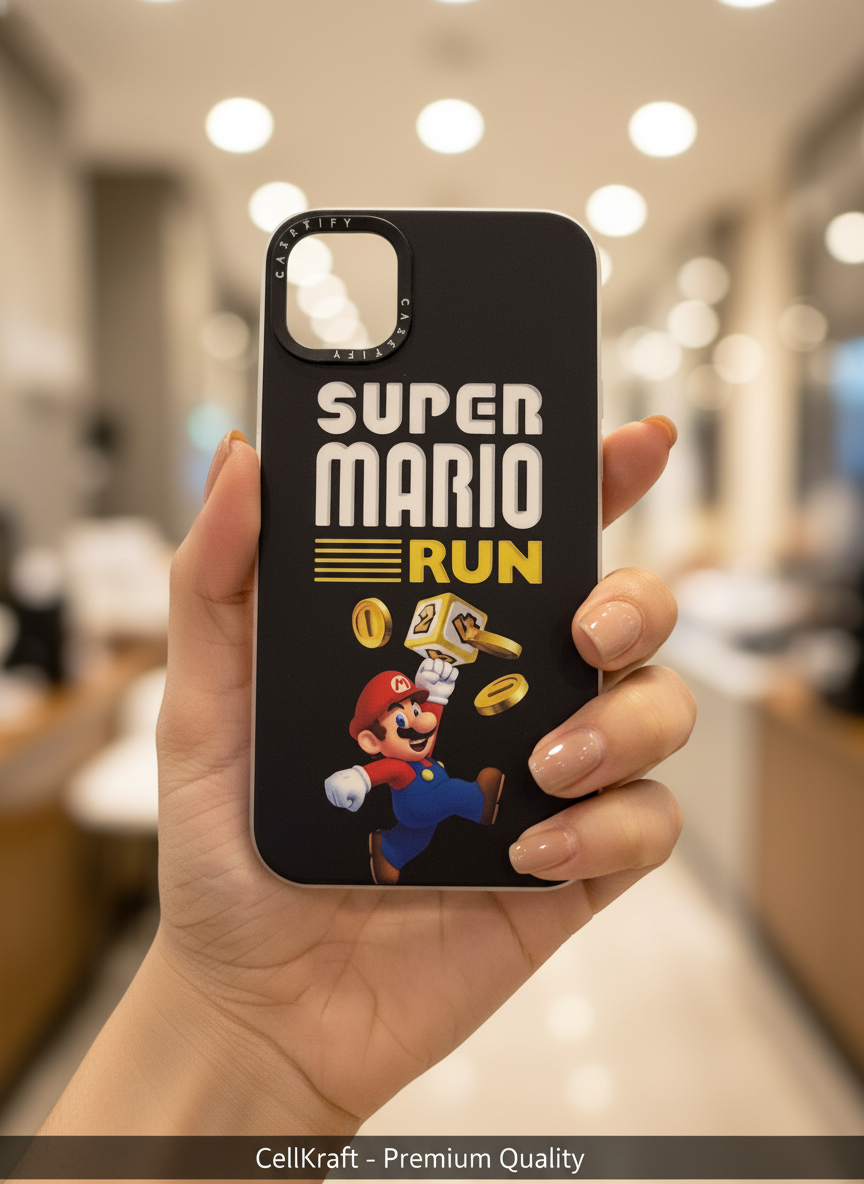iPhone 11- CellKraft Super Mario Run Protective Gaming iPhone Case