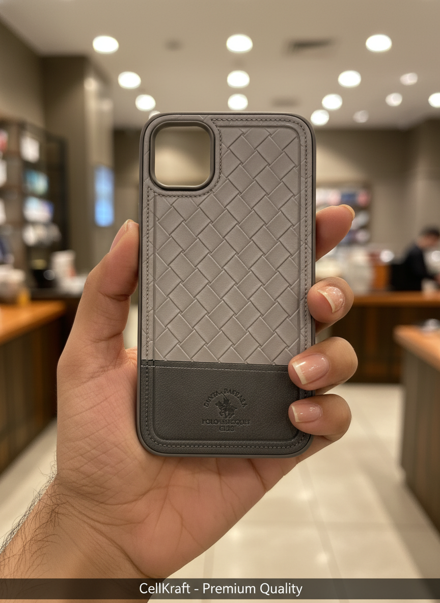 iPhone 11- CellKraft Santa Barbara Polo Woven iPhone Case