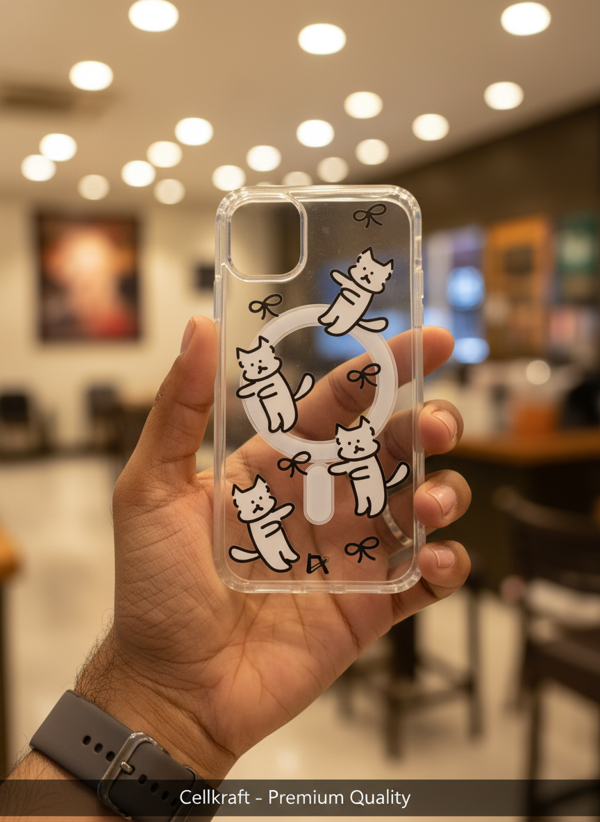 iPhone 11 Transparent cute Cover