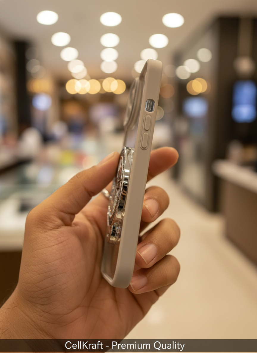 Clear iPhone Case with Spinner Kickstand &amp; Protection