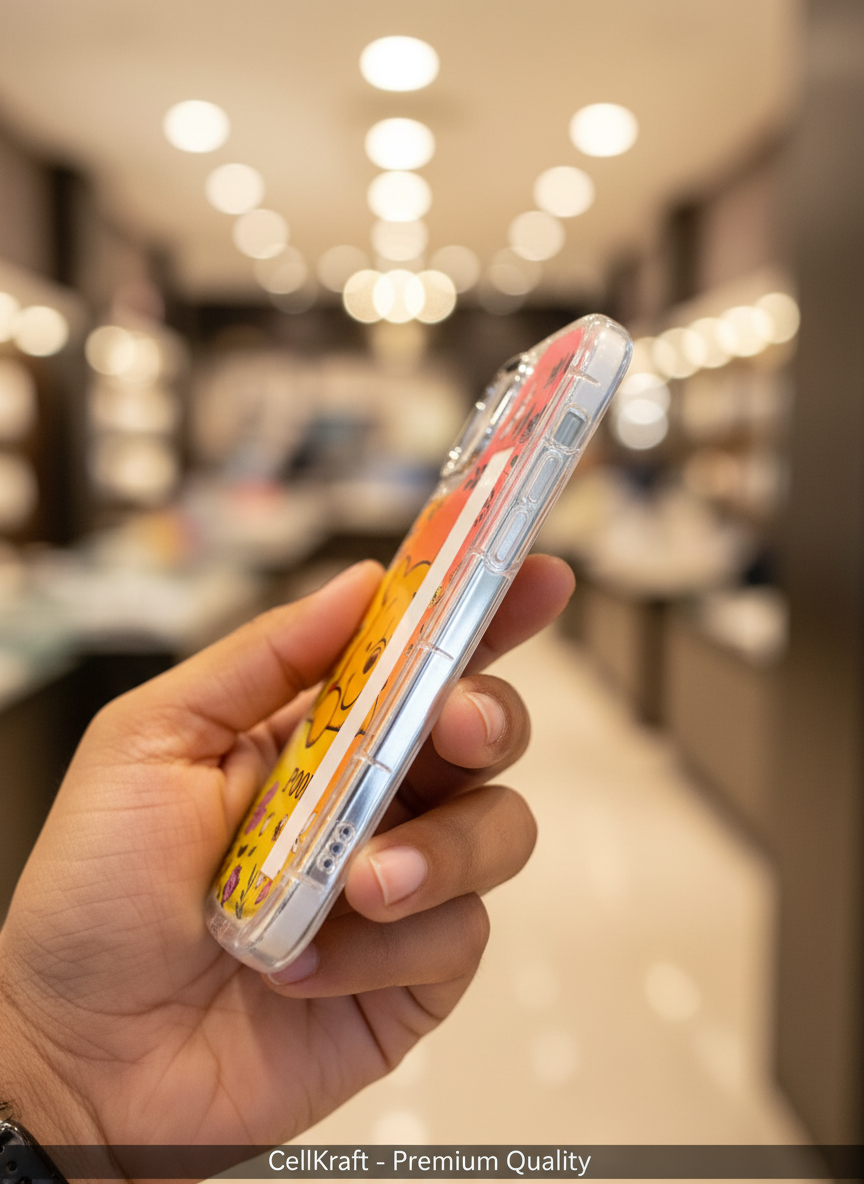 iPhone 11 CellKraft Pooh Ombre Clear Protective Case