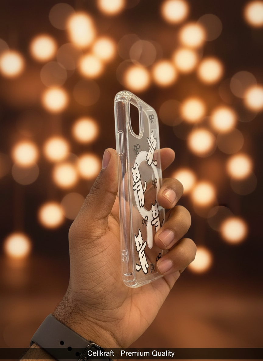 iPhone 11 Transparent cute Cover