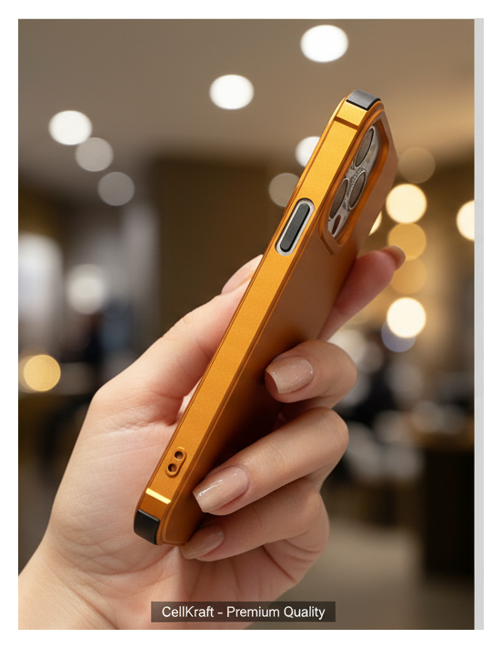 iPhone 17 - CellKraft Solid Metal Cover