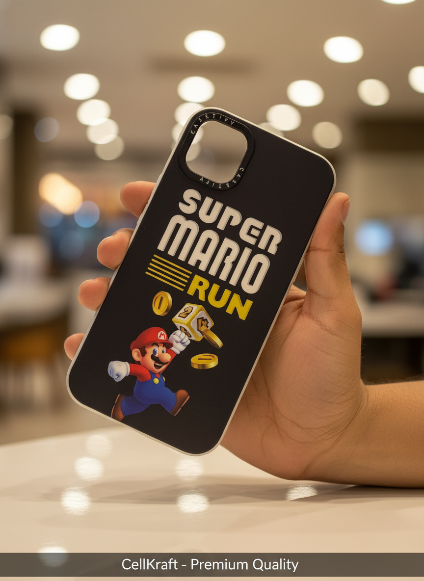 iPhone 11- CellKraft Super Mario Run Protective Gaming iPhone Case