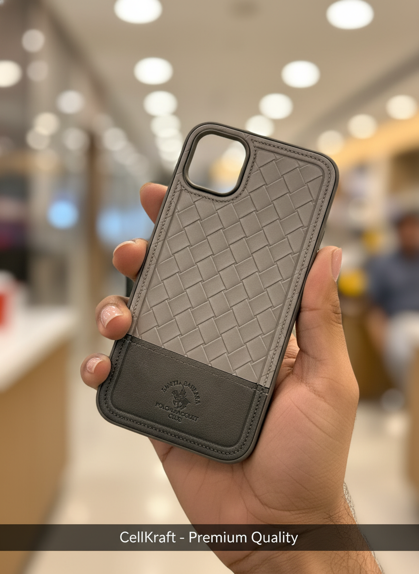 iPhone 11- CellKraft Santa Barbara Polo Woven iPhone Case