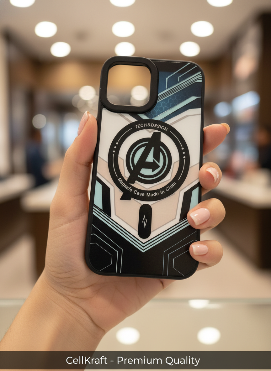iPhone 11- CellKraft Avengers MagSafe Tech Armor iPhone Case