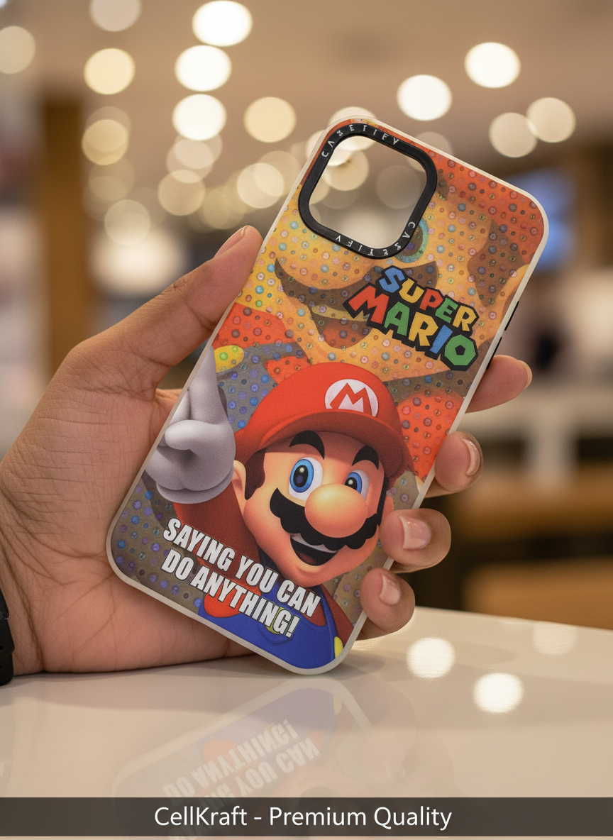 iPhone 12 Pro Max- CellKraft Super Mario "Do Anything" Protective iPhone Case