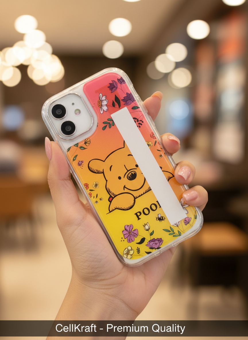 iPhone 11 CellKraft Pooh Ombre Clear Protective Case