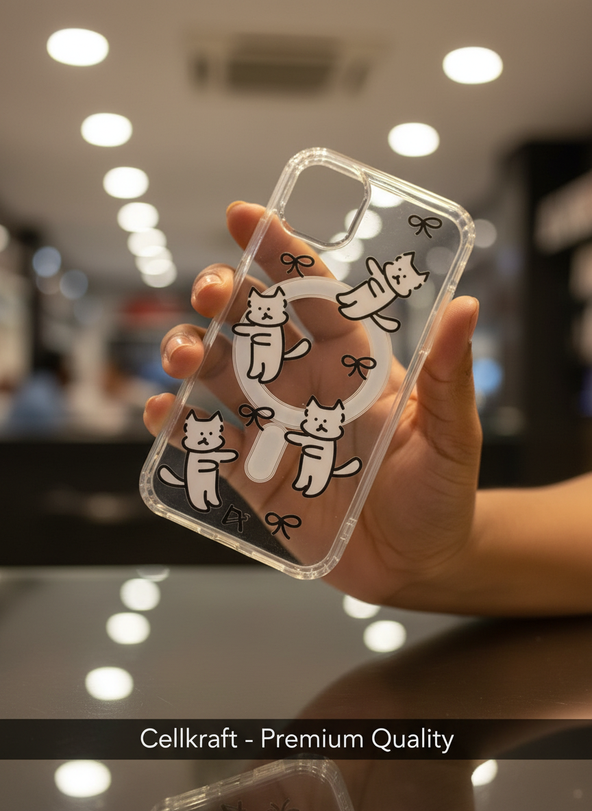 iPhone 11 Transparent cute Cover