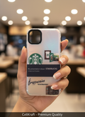 iPhone 11- CellKraft Starbucks Frappuccino Clear Protective iPhone Case