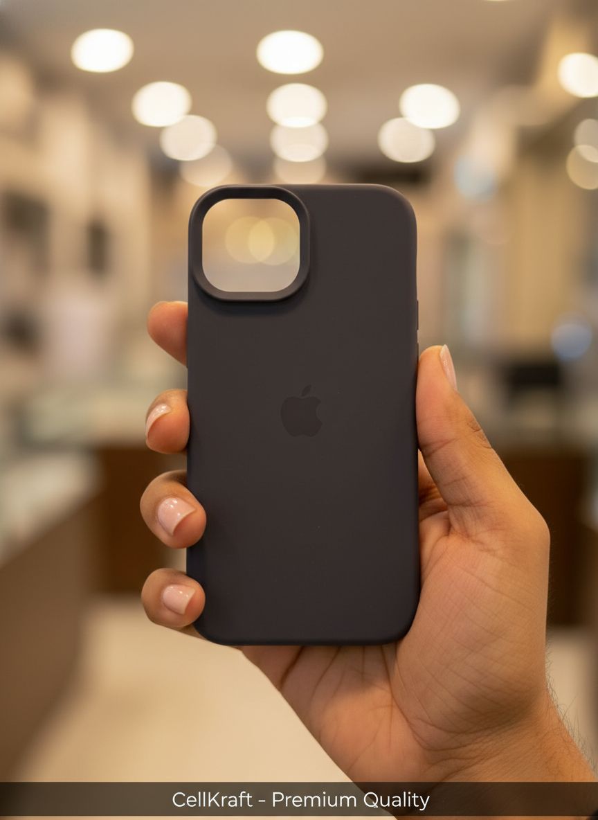 iPhone 14- CellKraft iPhone 14 Silicone Soft-Touch Protective Case