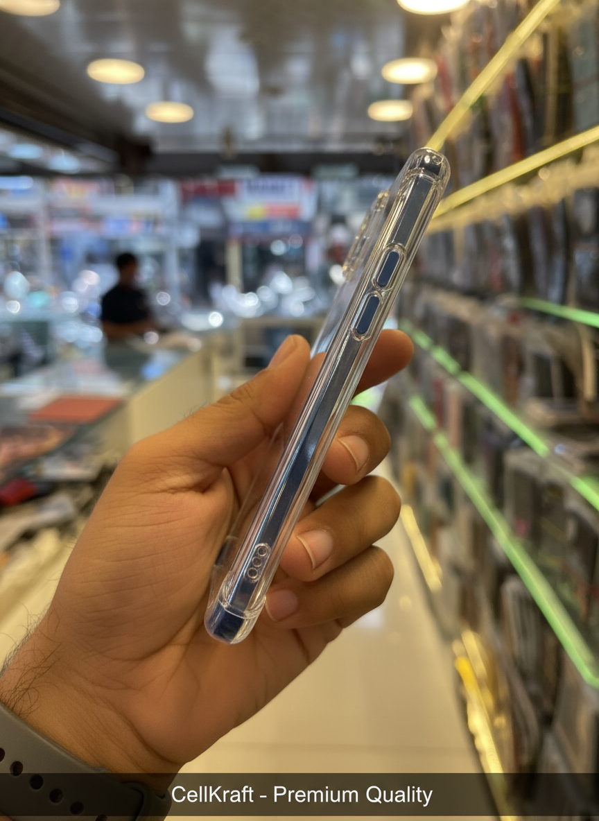 iPhone 11- CellKraft Crystal Clear iPhone Case | Reinforced Drop Protection