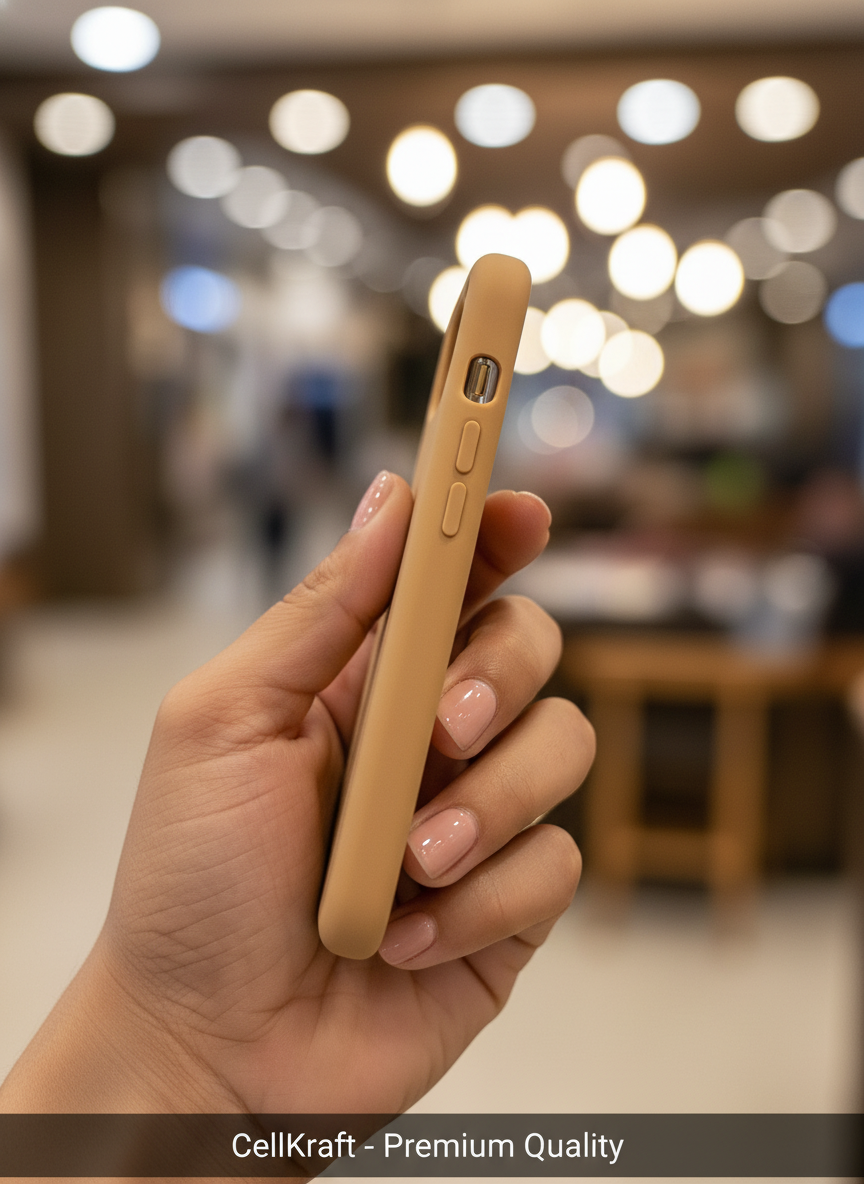 iPhone 11- CellKraft Soft-Touch Silicone iPhone Case with Logo