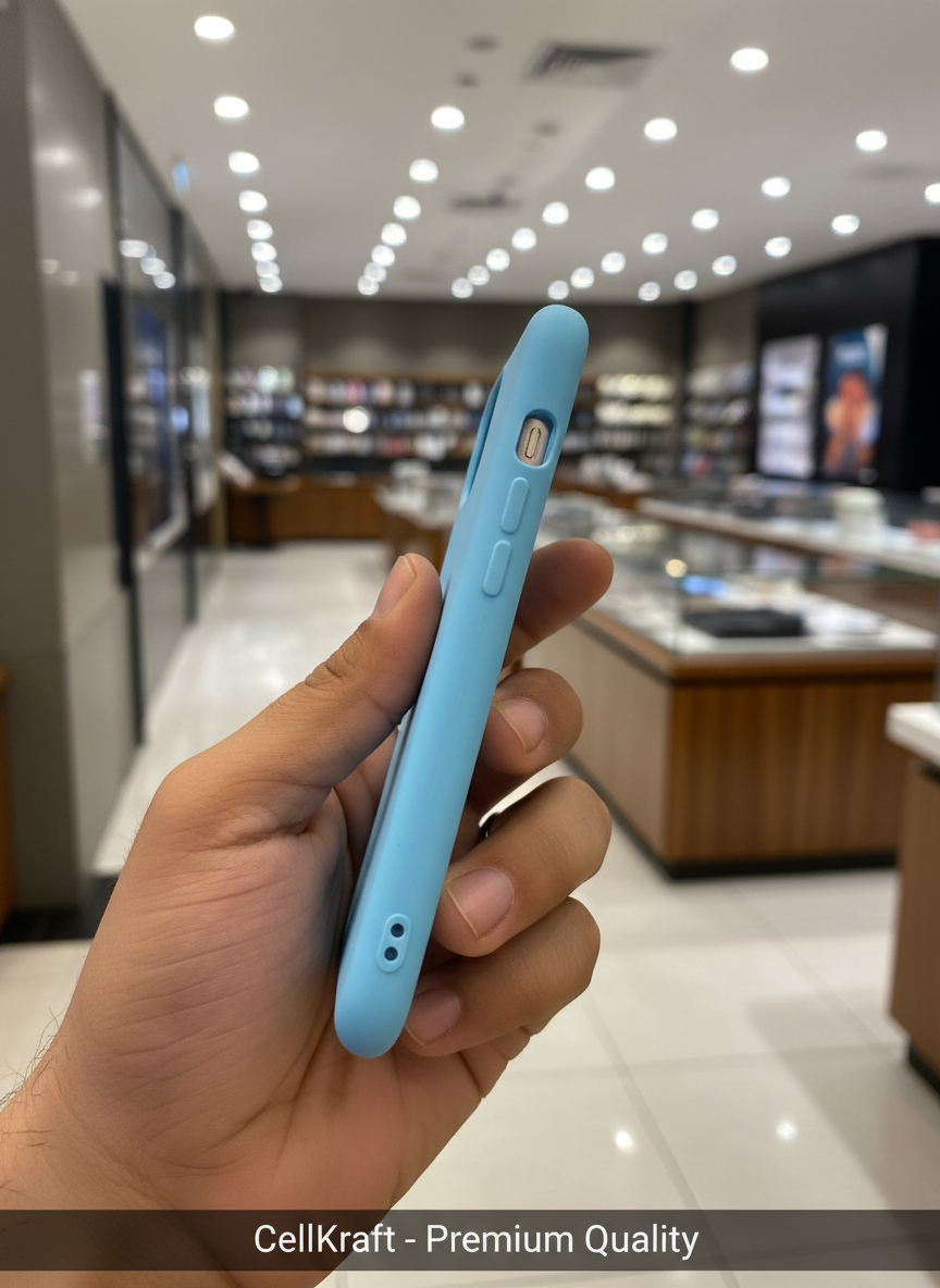 iPhone 11 Pro- CellKraft Solid Silicon Cover with Logo