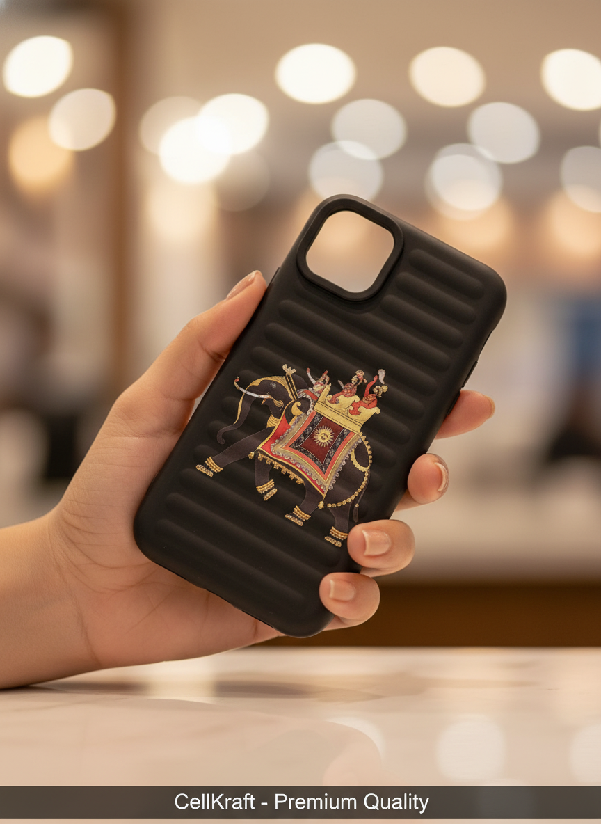 iPhone 11- CellKraft Majestic Elephant Design Protective iPhone Case