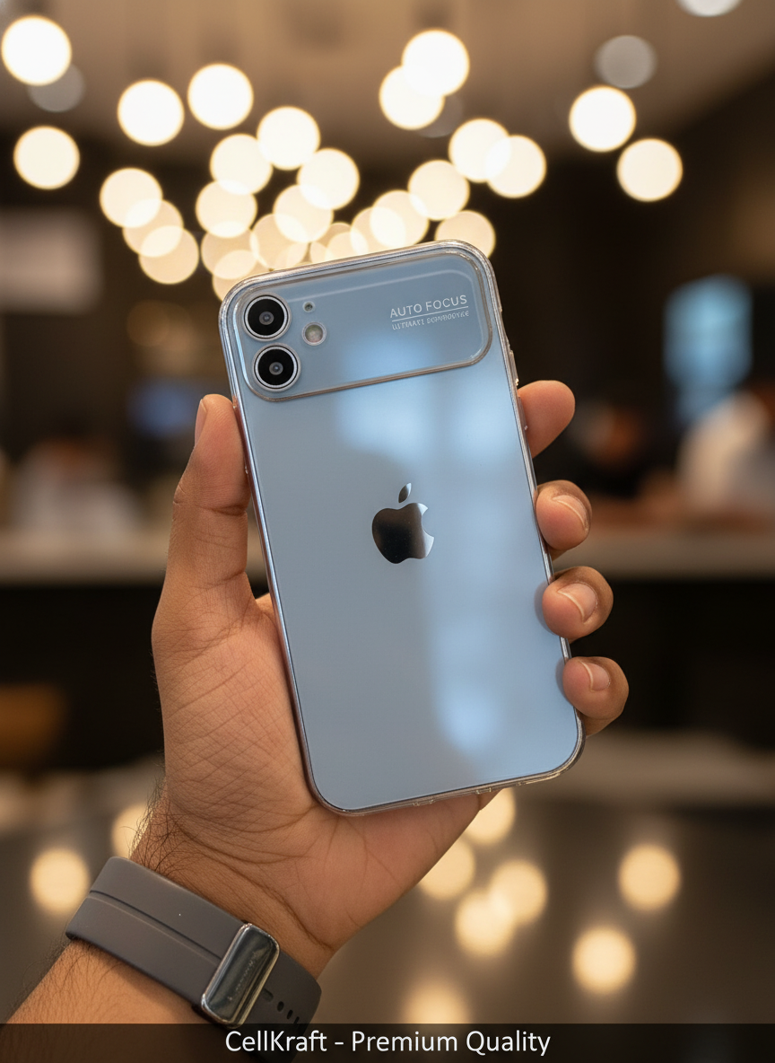 iPhone 11- CellKraft Auto Focus Slim iPhone Camera Case