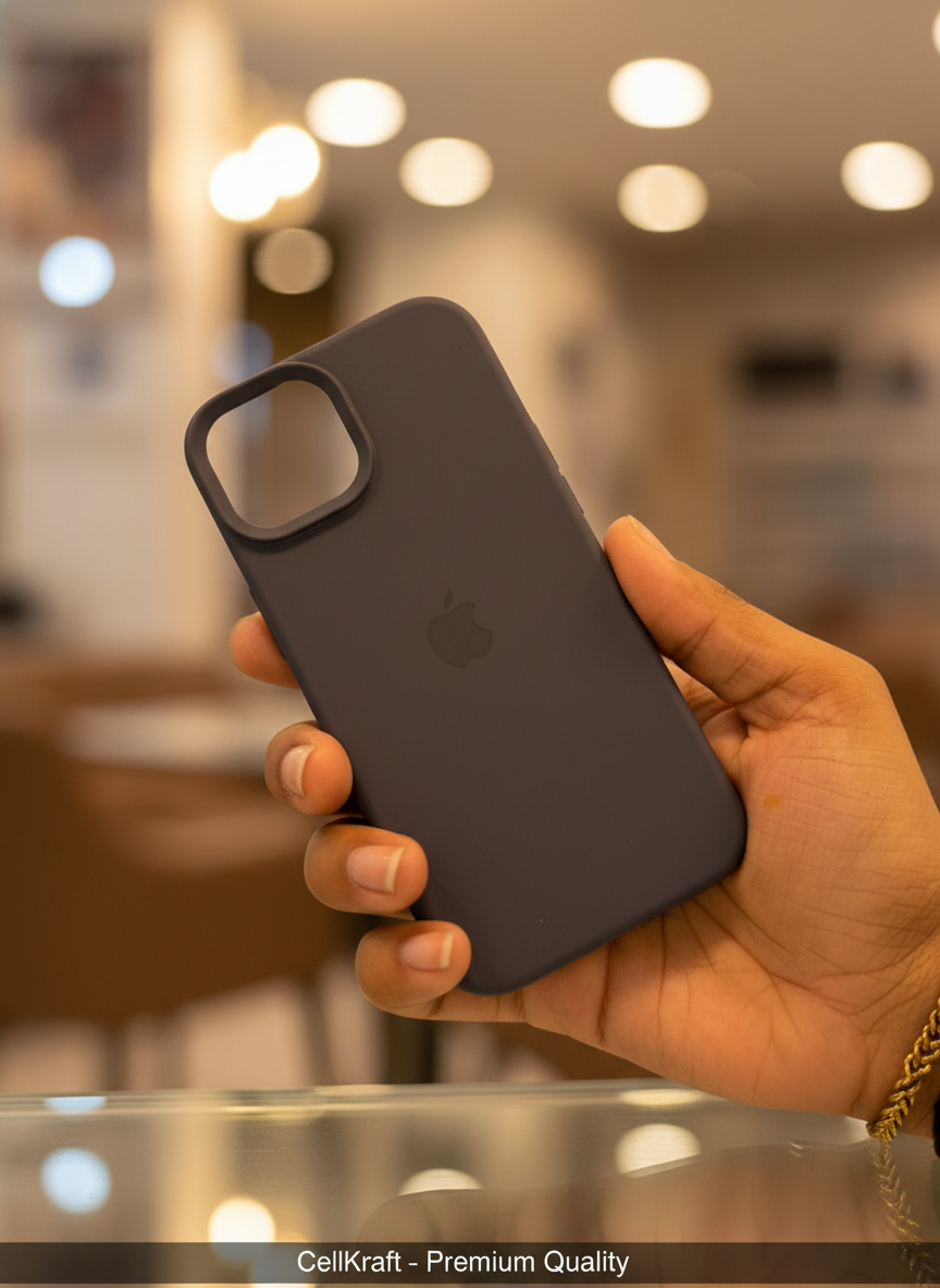 iPhone 14- CellKraft iPhone 14 Silicone Soft-Touch Protective Case
