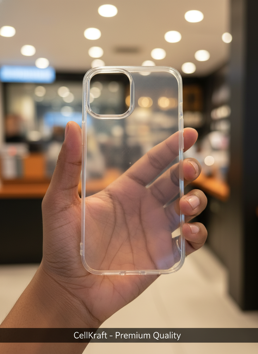 iPhone 12 Pro Max- CellKraft Transparent Cover