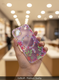 Cellkraft iPhone 11 Floral Glitter MagSafe Case
