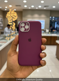 iPhone 11 Pro- CellKraft Slim Plum Silicone iPhone Protection Case