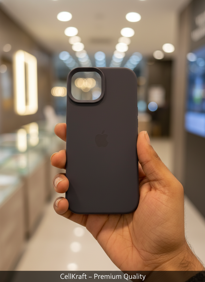 iPhone 13- CellKraft Premium Soft Silicone iPhone Protection Case