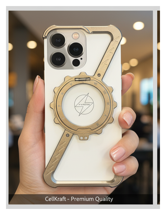 iPhone 16 Pro Max - CellKraft Ultimate Z Metal Protection Case