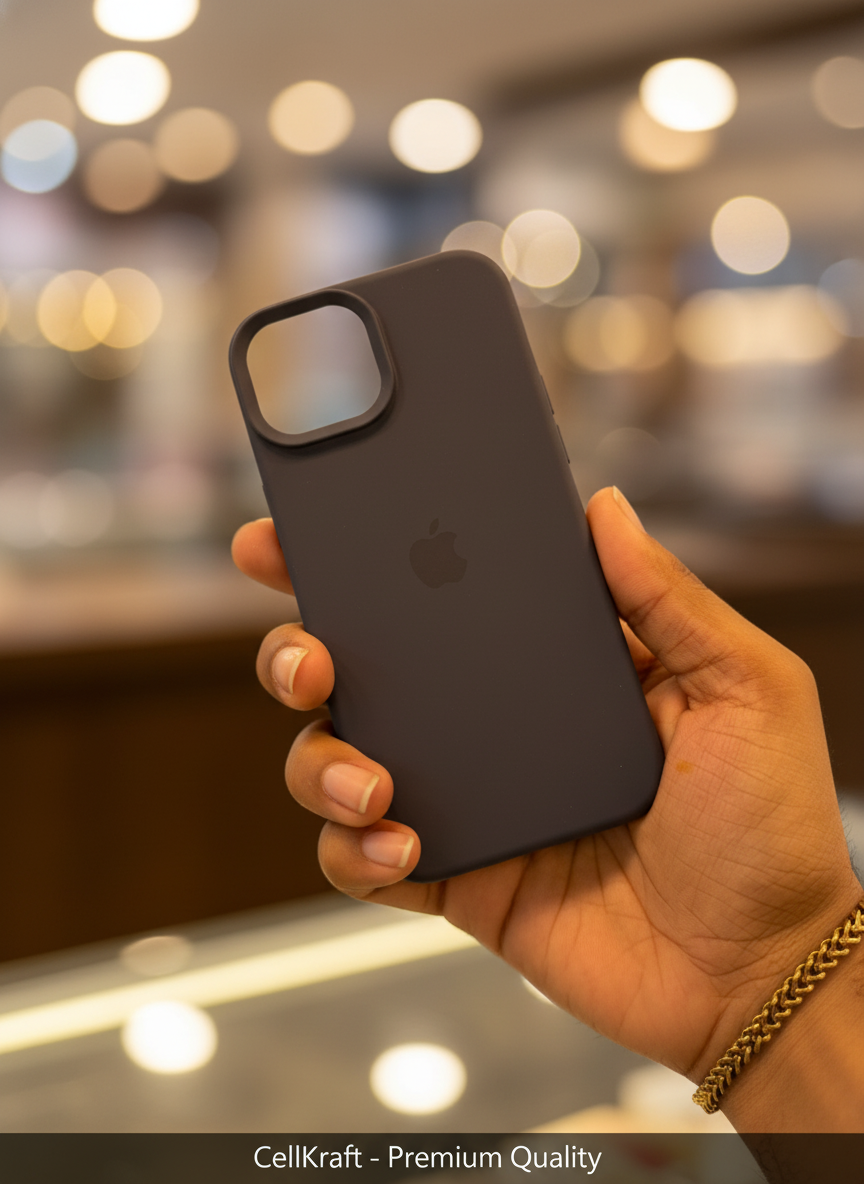 iPhone 13- CellKraft Premium Soft Silicone iPhone Protection Case
