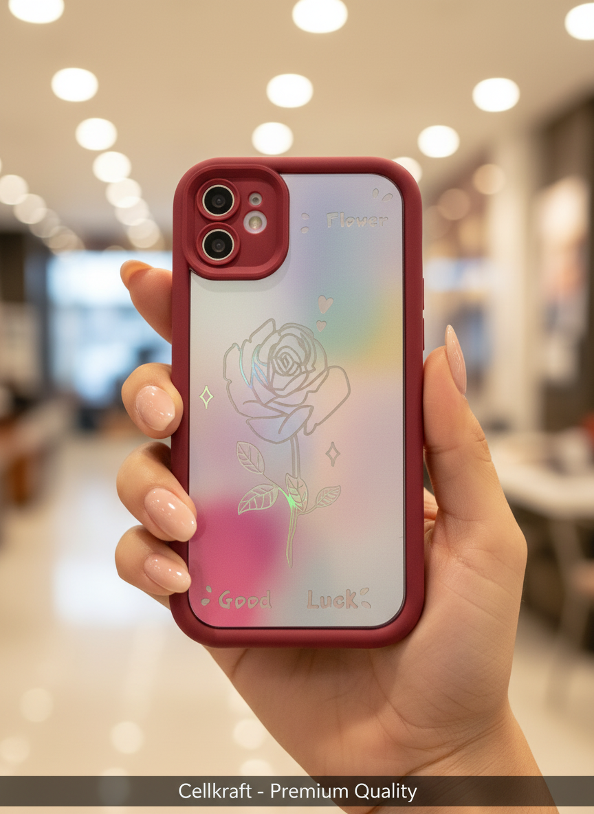 iPhone 11 Cellkraft Iridescent Rose Protective Case