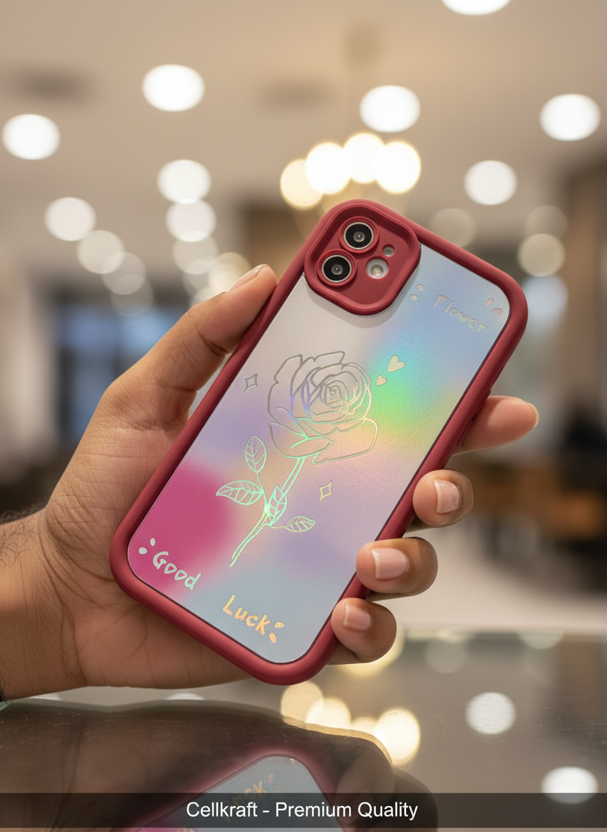 iPhone 11 Cellkraft Iridescent Rose Protective Case