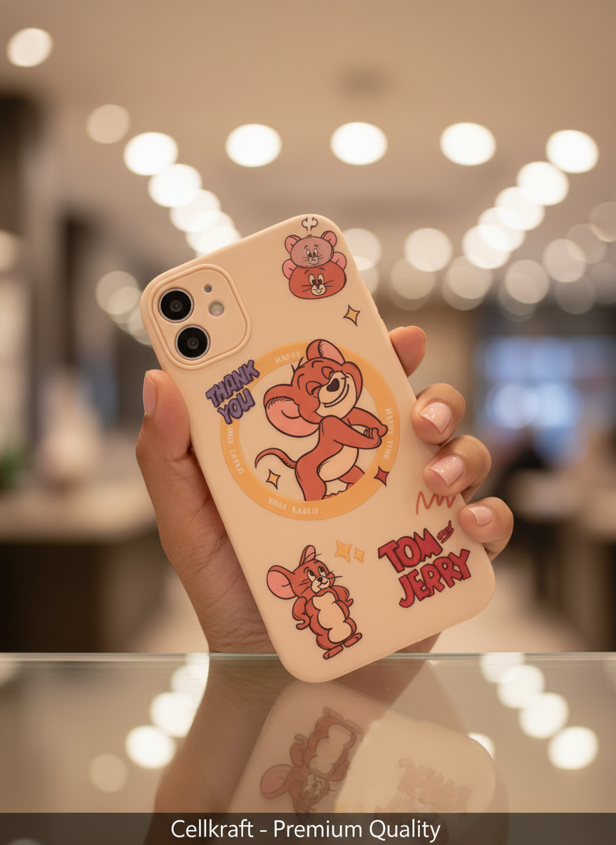 iPhone 11 Tom & Jerry Happy Time Phone Case