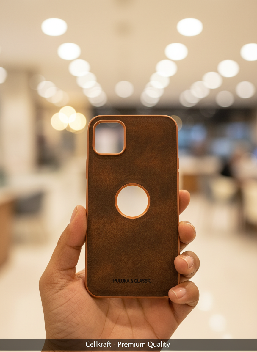 Cellkraft iPhone 11 Classic Leather-Style Case