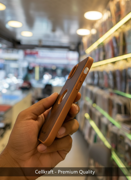 Cellkraft iPhone 11 Classic Leather-Style Case