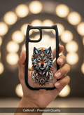 iPhone 11 Cellkraft Mythic Wolf Protective Clear Case