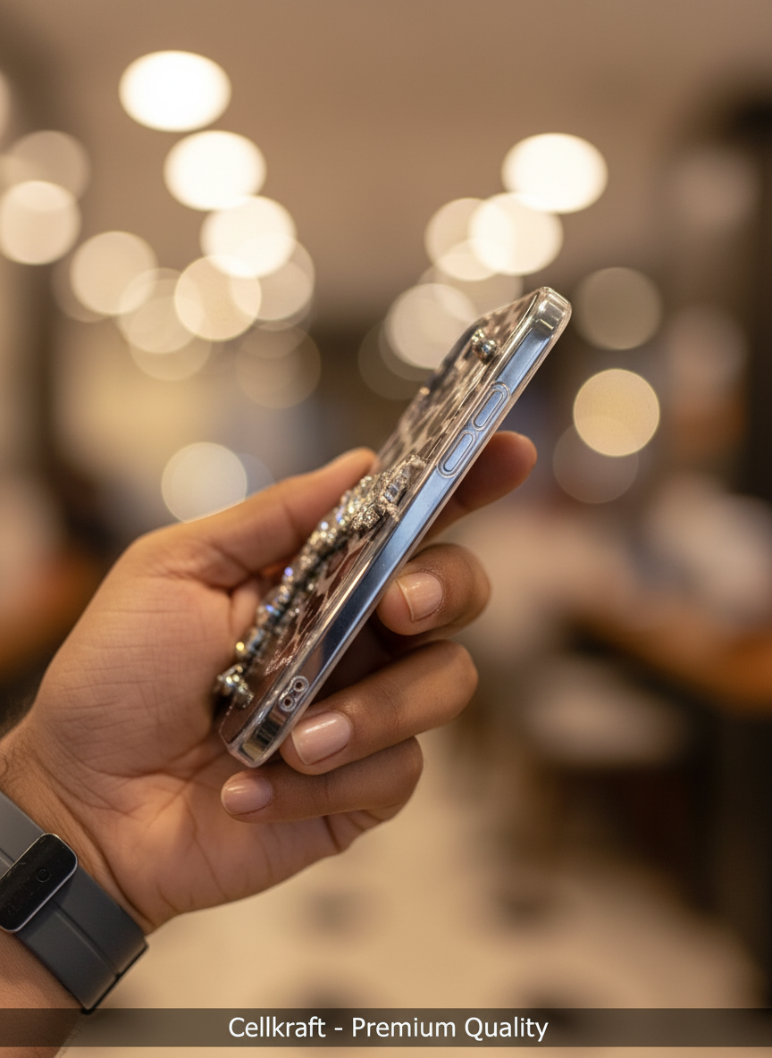 iPhone 11 Glam Leopard Bling Protective Case