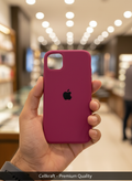 iPhone 11 Cellkraft Red Soft-Touch Silicone Case